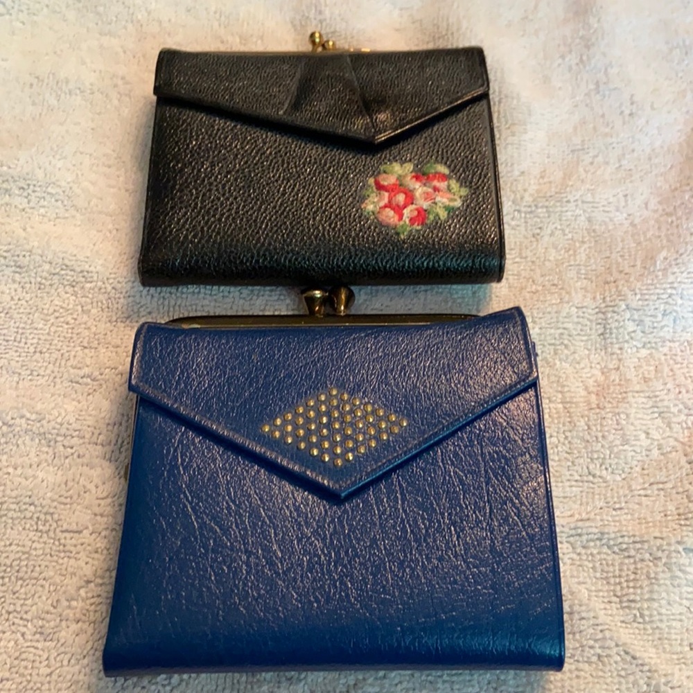 Vintage set Princess Gardner Tripartite Wallets
